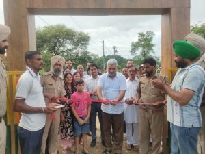 ਸ੍ਰੀ ਲਾਲ ਚੰਦ ਕਟਾਰੂਚੱਕ ਕੈਬਨਿਟ ਮੰਤਰੀ ਪੰਜਾਬ ਨੇ ਪਿੰਡ ਬਹਾਦੁਰ ਲਾਹੜੀ ਵਿਖੇ ਨੇਚਰ ਪਾਰਕ ਦਾ ਉਦਘਾਟਣ ਕਰ , ਪਾਰਕ ਕੀਤਾ ਲੋਕਾਂ ਨੂੰ ਸਮਰਪਿਤ
