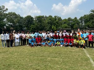 ਖੇਡਾਂ ਵਤਨ ਪੰਜਾਬ ਦੀਆਂ-2024 ਦੇ ਤਹਿਤ ਅੰਡਰ-14 ਫੁੱਟਬਾਲ ਮੁਕਾਬਲੇ ਕਰਵਾਏ