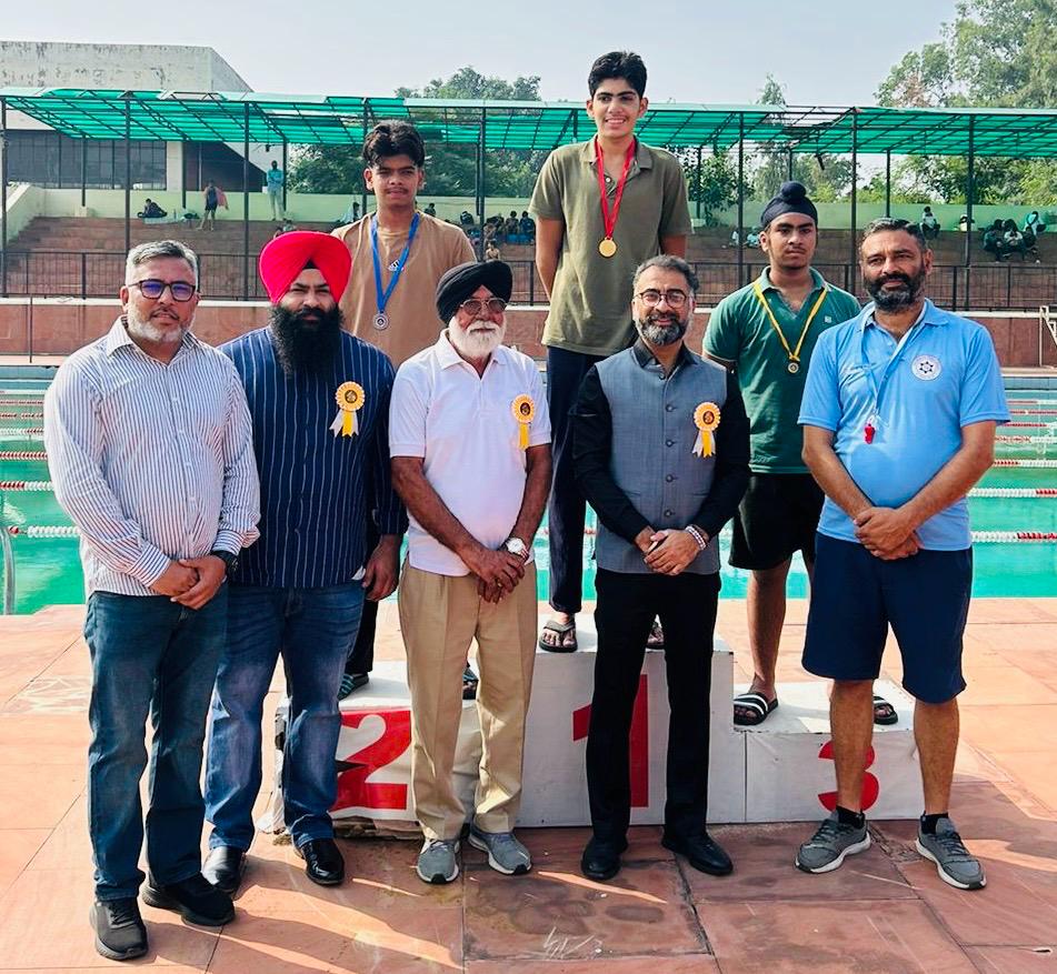 ਖੇਡਾਂ ਵਤਨ ਪੰਜਾਬ ਦੀਆਂ-2024’- ਤੈਰਾਕੀ ਅੰਡਰ-14 : 100 ਮੀਟਰ ਬਟਰ ਫਲਾਈ ਮੁਕਾਬਲੇ ’ਚ ਦਿਵਜੋਤ ਸਿੰਘ ਨੇ ਮਾਰੀ ਬਾਜ਼ੀ
