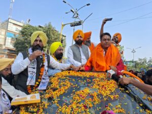 “ਸ਼ੁਕਰਾਨਾ ਯਾਤਰਾ” ਦਾ ਲੁਧਿਆਣਾ ਪਹੁੰਚਣ ਤੇ ਹੋਇਆ ਨਿੱਘਾ ਸਵਾਗਤ