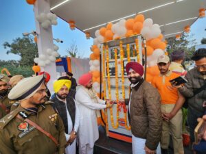 ਜੇਲ੍ਹ ਮੰਤਰੀ ਲਾਲਜੀਤ ਸਿੰਘ ਭੁੱਲਰ ਵਲੋਂ ਜ਼ਿਲ੍ਹਾ ਜੇਲ੍ਹ ਨਾਭਾ ਦੇ ਪੈਟਰੋਲ ਪੰਪ ਦਾ ਉਦਘਾਟਨ