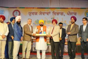 ਮੁੱਖ ਮੰਤਰੀ ਨੇ ਪੰਜਾਬ ਦੀ ਸਮਾਜਿਕ-ਆਰਥਿਕ ਤਰੱਕੀ ਵਿੱਚ ਨੌਜਵਾਨਾਂ ਨੂੰ ਸਰਗਰਮ ਭਾਈਵਾਲ ਬਣਾਉਣ ਦੀ ਵਚਨਬੱਧਤਾ ਦੁਹਰਾਈ