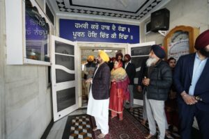 CM PAYS OBEISANCE AT GURDWARA SRI BHABHOR SAHIB