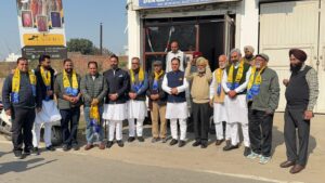 हरजी मान के यत्नों से फगवाड़ा में कांग्रेस के ब्लॉक अध्यक्ष समेत तीन काउन्सलर आप में हुए शामिल
