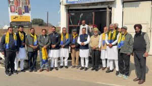 हरजी मान के यत्नों से फगवाड़ा में कांग्रेस के ब्लॉक अध्यक्ष समेत तीन काउन्सलर आप में हुए शामिल