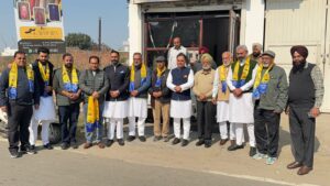 हरजी मान के यत्नों से फगवाड़ा में कांग्रेस के ब्लॉक अध्यक्ष समेत तीन काउन्सलर आप में हुए शामिल