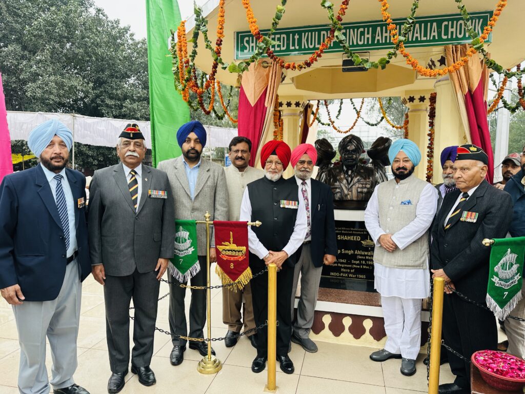 ਵਿਧਾਇਕ ਅਜੀਤਪਾਲ ਸਿੰਘ ਕੋਹਲੀ ਨੇ ਲੈਫ਼ਟੀਨੈਂਟ ਕੁਲਦੀਪ ਸਿੰਘ ਆਹਲੂਵਾਲੀਆ ਦੀ ਯਾਦਗਾਰ ਪਟਿਆਲਵੀਆਂ ਨੂੰ ਸਮਰਪਿਤ ਕੀਤੀ