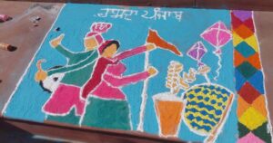 ਸਰਸ ਮੇਲੇ ’ਚ ਵਿਦਿਆਰਥੀਆਂ ਦੇ ਕਰਵਾਏ ਰੰਗੋਲੀ ਮੁਕਾਬਲੇ