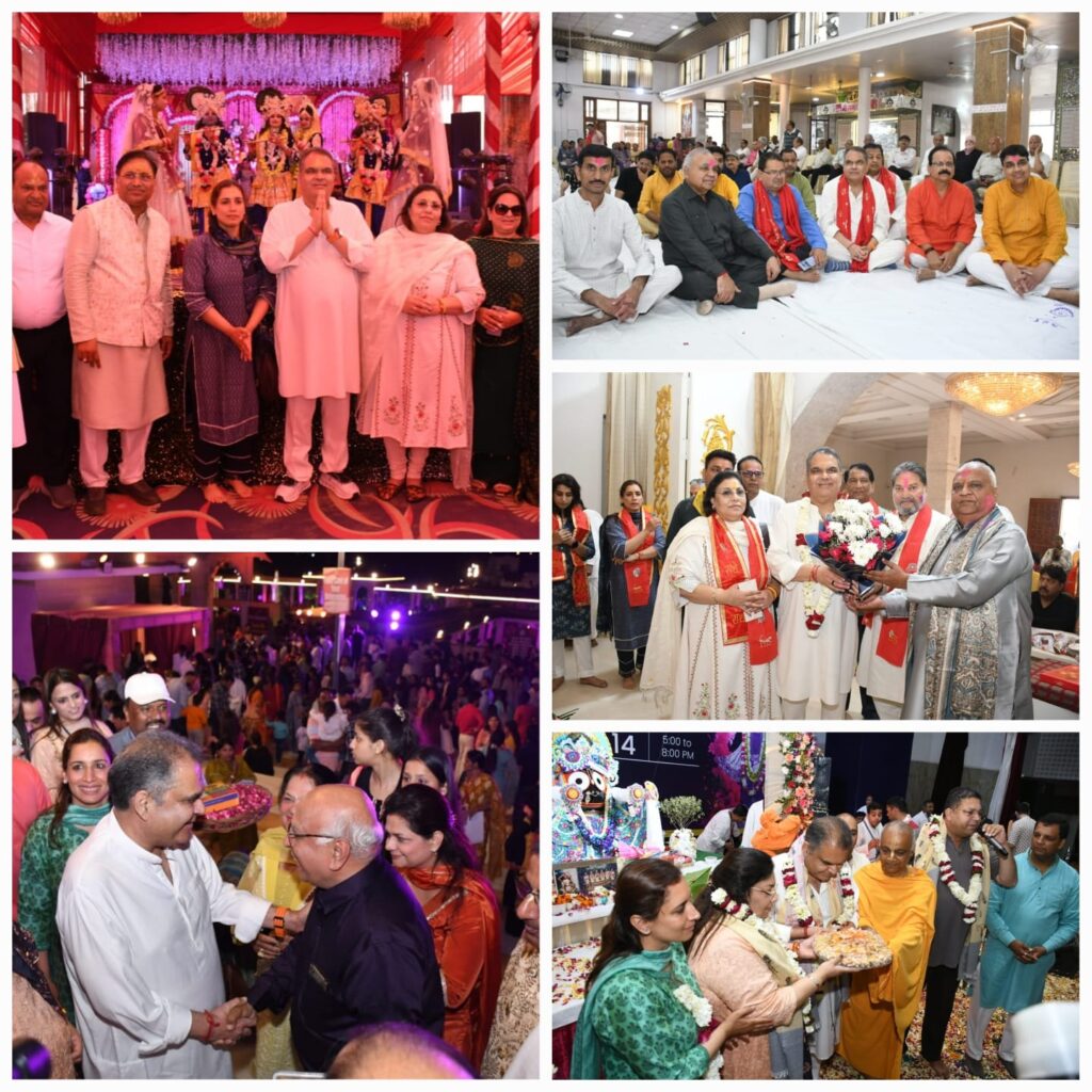 ਸੰਸਦ ਮੈਂਬਰ ਸੰਜੀਵ ਅਰੋੜਾ ਨੇ 4 ਮੰਦਰਾਂ ਵਿੱਚ ਹੋਲੀ ਦੇ ਜਸ਼ਨਾਂ ਵਿੱਚ ਹਿੱਸਾ ਲਿਆ