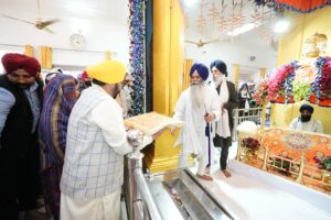 ਮੁੱਖ ਮੰਤਰੀ ਨੇ ਤਖ਼ਤ ਸ੍ਰੀ ਕੇਸਗੜ੍ਹ ਸਾਹਿਬ ਵਿਖੇ ਮੱਥਾ ਟੇਕਿਆ