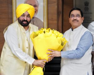 CM SEEKS INTERVENTION OF UNION MINISTER PRAHLAD JOSHI FOR EXPEDITING MOVEMENT OF GRAINS FROM STATE