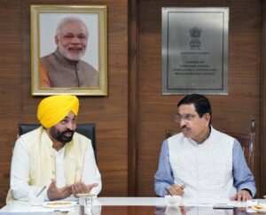 CM SEEKS INTERVENTION OF UNION MINISTER PRAHLAD JOSHI FOR EXPEDITING MOVEMENT OF GRAINS FROM STATE