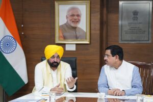 CM SEEKS INTERVENTION OF UNION MINISTER PRAHLAD JOSHI FOR EXPEDITING MOVEMENT OF GRAINS FROM STATE