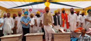 ਕੈਬਨਿਟ ਮੰਤਰੀ ਤਰੁਨਪ੍ਰੀਤ ਸਿੰਘ ਸੌਂਦ ਦੀ ਮੌਜੂਦਗੀ ਵਿੱਚ ਜਗਤਾਰ ਸਿੰਘ ਗਿੱਲ ਰਤਨਹੇੜੀ ਨੇ ਮਾਰਕੀਟ ਕਮੇਟੀ ਖੰਨਾ ਦੇ ਚੇਅਰਮੈਨ ਵਜੋਂ ਸੰਭਾਲਿਆ ਅਹੁਦਾ