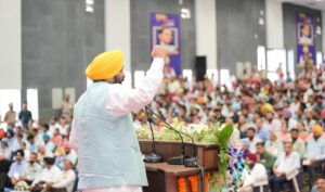 WITH 6 SC MINISTERS IN CABINET, FIRST TIME EVER RESERVATION IN AG OFFICE & HASSLE FREE DISBURSEMENT OF SC SCHOLARSHIP ; AAP GOVT IS REALISING THE DREAM OF BABA SAHEB : CM MANN