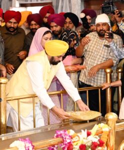 CM FELICITATES PUNJABIS ON SACRED FESTIVAL OF BAISAKHI  PAYS OBEISANCE AT GURDWARA DUKH NIWARAN SAHIB, PATIALA