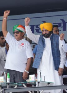 From Patriots to Protectors: Mann Vows Drug-Free Punjab in Historic Pad Yatra at Chandigarh