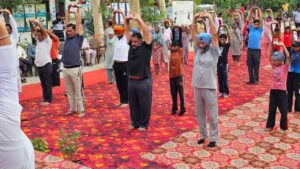 ਯੋਗ ਮਨੁੱਖੀ ਜੀਵਨ ਵਿੱਚ ਸ਼ਾਂਤੀ, ਤੰਦਰੁਸਤੀ ਅਤੇ ਆਤਮਿਕ ਬਲ ਦਾ ਸਰੋਤ : ਵਿਧਾਇਕ ਗੁਰਲਾਲ ਘਨੌਰ