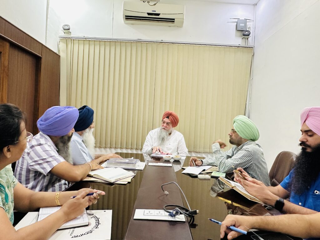 ਪੰਜਾਬ ਵਿਧਾਨ ਸਭਾ ਦੇ ਸਪੀਕਰ ਕੁਲਤਾਰ ਸਿੰਘ ਸੰਧਵਾਂ ਵੱਲੋਂ ਆ ਰਹੀਆਂ ਸ਼ਤਾਬਦੀਆਂ ਮਨਾਉਣ ਬਾਰੇ ਪੰਜਾਬੀ ਯੂਨੀਵਰਸਿਟੀ ਦੇ ਵਾਈਸ ਚਾਂਸਲਰ ਤੇ ਵਿਦਵਾਨਾਂ ਨਾਲ ਅਹਿਮ ਵਿਚਾਰਾਂ