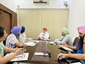ਪੰਜਾਬ ਵਿਧਾਨ ਸਭਾ ਦੇ ਸਪੀਕਰ ਕੁਲਤਾਰ ਸਿੰਘ ਸੰਧਵਾਂ ਵੱਲੋਂ ਆ ਰਹੀਆਂ ਸ਼ਤਾਬਦੀਆਂ ਮਨਾਉਣ ਬਾਰੇ ਪੰਜਾਬੀ ਯੂਨੀਵਰਸਿਟੀ ਦੇ ਵਾਈਸ ਚਾਂਸਲਰ ਤੇ ਵਿਦਵਾਨਾਂ ਨਾਲ ਅਹਿਮ ਵਿਚਾਰਾਂ