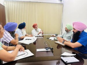 ਪੰਜਾਬ ਵਿਧਾਨ ਸਭਾ ਦੇ ਸਪੀਕਰ ਕੁਲਤਾਰ ਸਿੰਘ ਸੰਧਵਾਂ ਵੱਲੋਂ ਆ ਰਹੀਆਂ ਸ਼ਤਾਬਦੀਆਂ ਮਨਾਉਣ ਬਾਰੇ ਪੰਜਾਬੀ ਯੂਨੀਵਰਸਿਟੀ ਦੇ ਵਾਈਸ ਚਾਂਸਲਰ ਤੇ ਵਿਦਵਾਨਾਂ ਨਾਲ ਅਹਿਮ ਵਿਚਾਰਾਂ