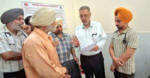 ਮਰੀਜਾਂ ਨਾਲ ਸਿੱਧੀ ਗੱਲਬਾਤ ਕਰਕੇ ਕੀਤੀ ਸੇਵਾਵਾਂ ਦੀ ਜਾਂਚ  