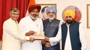 CM PRESENTS STRONG CASE OF STATE BEFORE HIGH LEVEL TEAM OF NITI AAYOG
