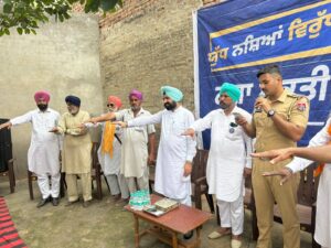 ਵਿਧਾਇਕ ਬਣਾਂਵਾਲੀ ਨੇ ਨਸ਼ਾ ਮੁਕਤੀ ਯਾਤਰਾ ਤਹਿਤ ਲੋਕਾਂ ਨੂੰ ਨਸ਼ੇ ਖਿਲਾਫ ਸਹੁੰ ਚੁਕਾਈ