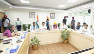 मुख्यमंत्री द्वारा पंजाब को सिंधु नदी के जल में से न्यायोचित हिस्सा देने की मांग