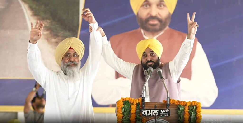 CM’S FESTIVAL BONANZA TO PUNJABIS, LAUNCHES SCHEME TO CONSTRUCT 19,491 KM LINK ROADS AT A COST OF RS 4150 CRORE