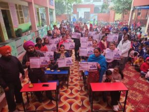 Punjab’s Biggest Mega PTM saw the participation of over 23 Lakh Parents, setting a New benchmark. Mann government MLAs inspected the standard of education in 7,500 schools.