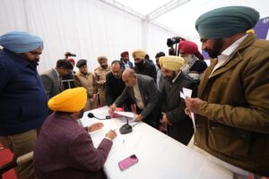 Braving cold weather, CM Bhagwant Singh Mann holds Lok Milni in Jalandhar, says Lok Milnis will act as catalyst in accelerating Punjab’s development