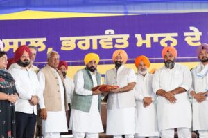 From roads to irrigation, CM Bhagwant Singh Mann launches ₹87 crore development works in Patiala’s Sanaur