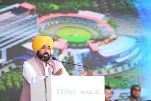 Infosys’ ₹286 crore project in Mohali will provide direct employment to 2,700 youth & create thousands of indirect jobs: CM Bhagwant Singh Mann