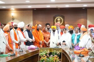 मुख्यमंत्री भगवंत सिंह मान ने श्री गुरु रविदास जी के 650वें प्रकाश पर्व को शानदार ढंग से मनाने के लिए श्रृंखलाबद्ध कार्यक्रमों को अंतिम रूप दिया