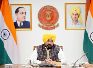 CM Bhagwant Singh Mann orders deadline-bound flood protection works, directs all DCs; says People’s Govt stands firmly with people