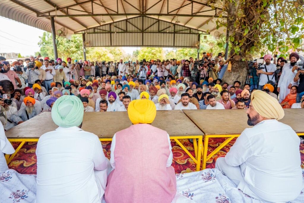 ਕਿਸਾਨਾਂ ਨੂੰ ਸਿੰਚਾਈ ਲਈ ਕੋਈ ਕਮੀ ਨਹੀਂ ਆਵੇਗੀ, ਨਹਿਰਾਂ ਵਿੱਚ ਦੋ ਭਾਖੜਾ ਨਹਿਰਾਂ ਦੇ ਬਰਾਬਰ ਪਾਣੀ ਛੱਡਿਆ ਜਾ ਚੁੱਕਾ-ਮੁੱਖ ਮੰਤਰੀ ਭਗਵੰਤ ਸਿੰਘ ਮਾਨ