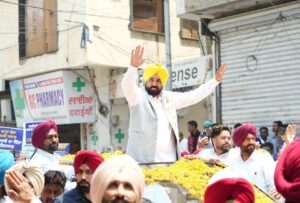 Leading ‘Shukrana Yatra’ in Malwa region, CM Bhagwant Singh Mann says, “BJP is branding Punjabis, who made highest sacrifices for nation, as anti-national”