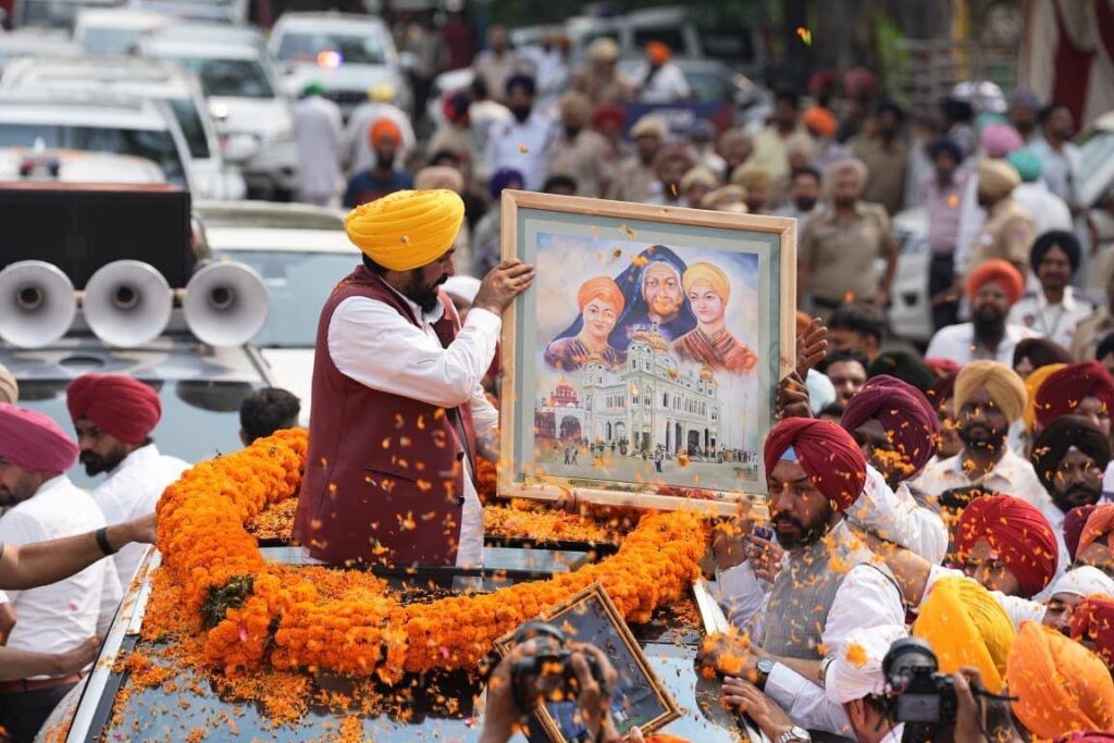 Millions join ‘Shukrana Yatra’ as Punjab thanks Almighty for historic anti-beadbi law: CM Bhagwant Singh Mann