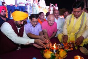 गुरु साहिबानों और संत-महापुरुषों द्वारा दिखाए गए धर्म के मार्ग पर चल रही है भगवंत मान सरकार: अरविंद केजरीवाल