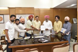 Finance Minister Harpal Singh Cheema holds talks with employee unions across departments to find solutions to pending issues