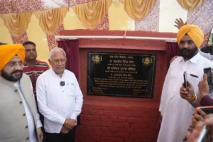 Cabinet Ministers Barinder Kumar Goyal and Tarunpreet Singh Sond Inaugurate Rs.70.52 Crore worth of Irrigation Projects in Khanna