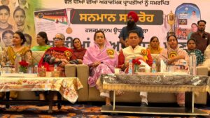 Cabinet Minister Aman Arora takes major initiative to further strengthen education sector in Sunam constituency; launches distribution of school bags to 19,886 students of government schools