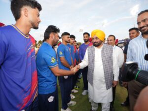 शेर-ए-पंजाब टी-20 क्रिकेट लीग के समापन अवसर पर मुख्यमंत्री भगवंत सिंह मान ने कहा, “हम पंजाब को देश का खेल हब बनाएंगे”
