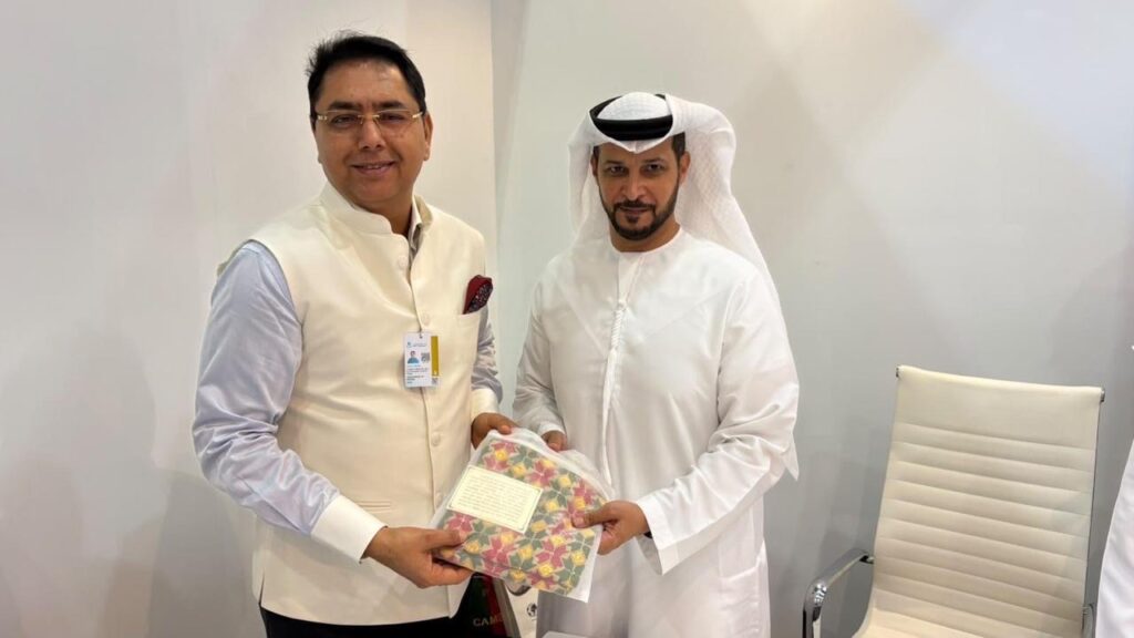 Aman Arora Woos UAE Investors at Dubai Summit; Assures Seamless Clearances, Robust Infra & Full Support