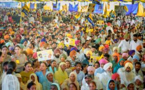 Gurpreet Singh Sekhon Joins AAP With Thousands Of Supporters