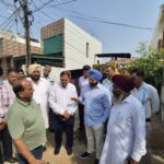 ਵਿਧਾਇਕ ਕੋਹਲੀ ਤੇ ਮੇਅਰ ਗੋਗੀਆ ਵਲੋਂ ਸੜਕ ਦੇ ਵਿਕਾਸ ਕਾਰਜਾਂ ਚ ਲਿਆਂਦੀ ਤੇਜੀ