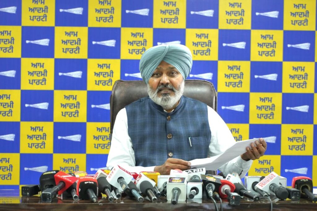Akali Leader Bikram Singh Majithia Made ₹736.96 Crore By Selling Chitta & Ruining Punjab’s Youth: Harpal Singh Cheema